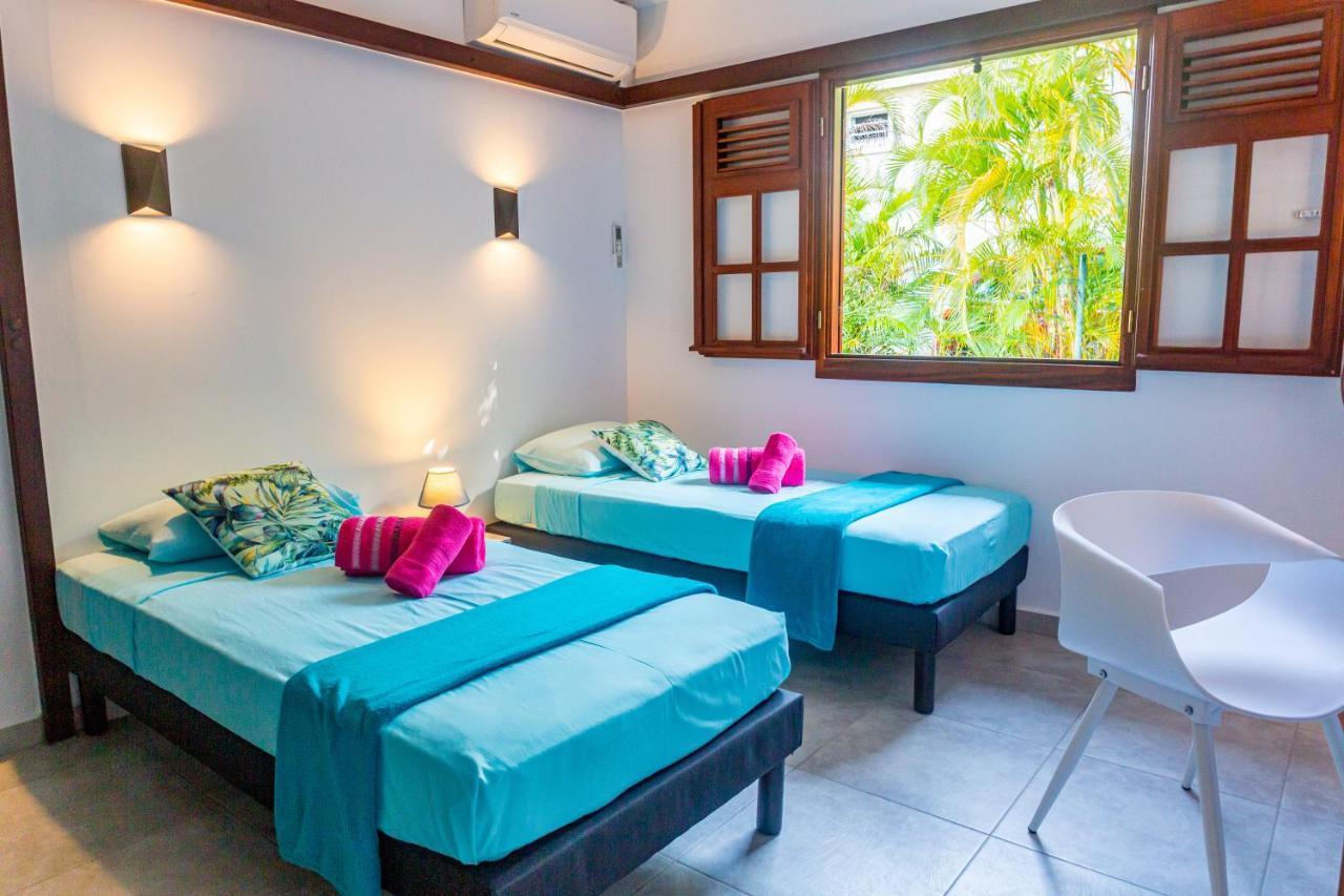 Lala Mangue-4Chambres-8Pers-Piscine Privee-Vue Mer Sainte-Rose Bagian luar foto